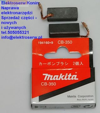 Makita szczotki CB-350 194160-9 HK1820 HM0870C HM0871C