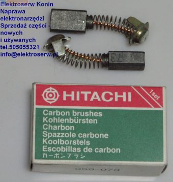 Hitachi szczotki 999073 H45MRY DH30PC2 DH30PC DH40MR