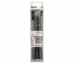 BOSCH 3 - CZĘŚCIOWY ZESTAW WIERTEŁ SDS-PL Nr kat. 1617000117