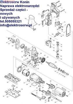 Makita blokada brzeszczota 417842-9 do 4340 FCT 4340 CT 4341 FCT 4341 CT