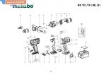 Metabo Silnik wiertarki BS 18 LTX-3 BL Q I 02355000 316063770