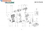 Metabo Silnik wiertarki BS 18 LT BL SE 0236700 316063650
