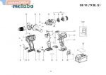 Metabo Silnik wiertarki GB 18 LTX BL Q I 03827000 316063760