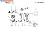 Metabo Silnik komplet wiertarki GB 18 LTX BL Q I 03827000 316066960
