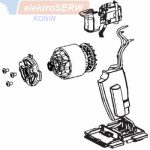 Metabo Silnik komplet wiertarki GB 18 LTX BL Q I 03827000 316066960